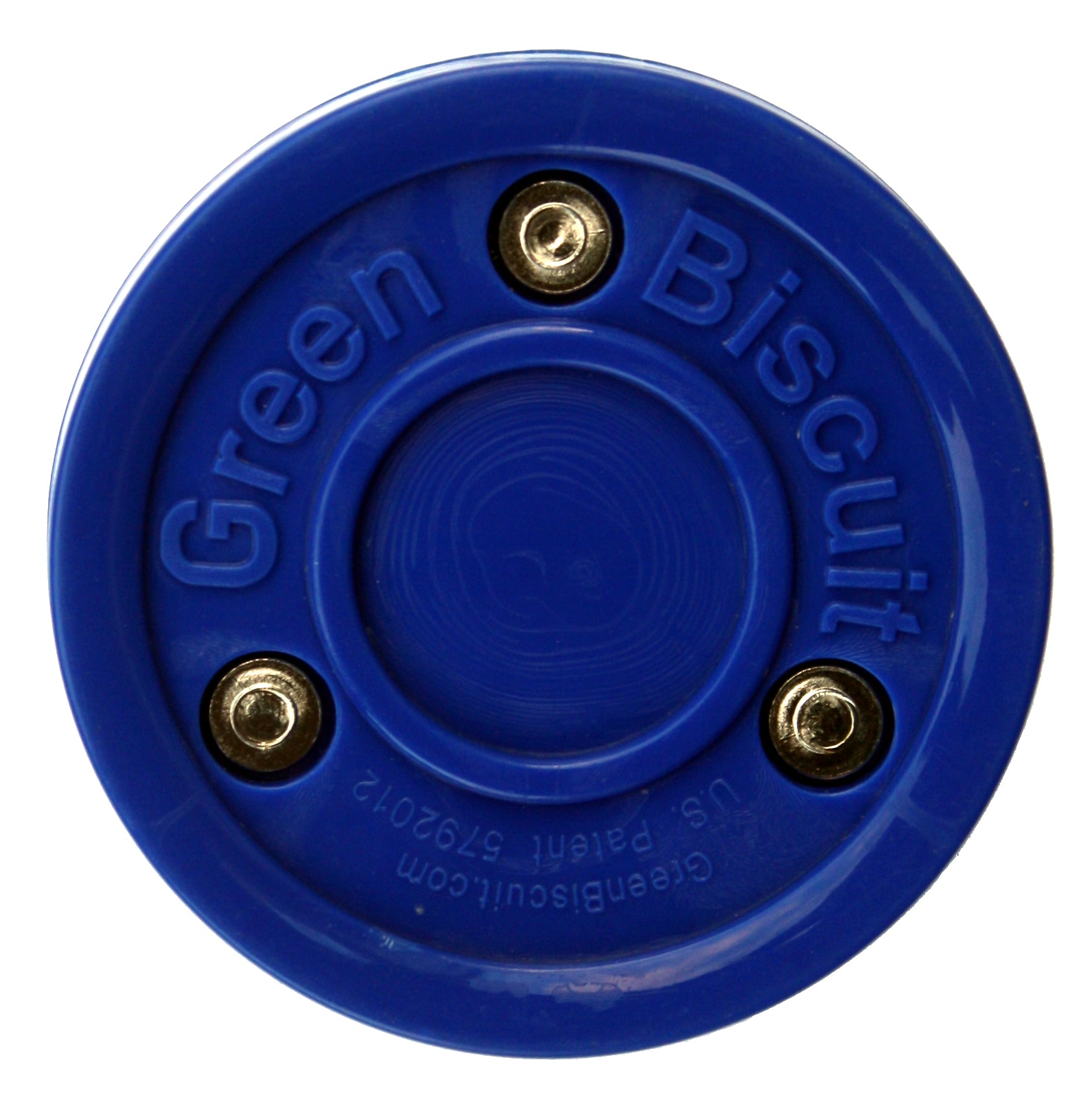 Disco da allenamento Green Biscuit colore originale blu per hockey su ghiaccio